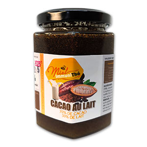 Miel ImmuniThé Cacao pur au lait