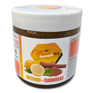 Miel ImmuniThé Citron-cannelle